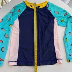 Hanna Andersson Girl’s Rashguard Swim Top
